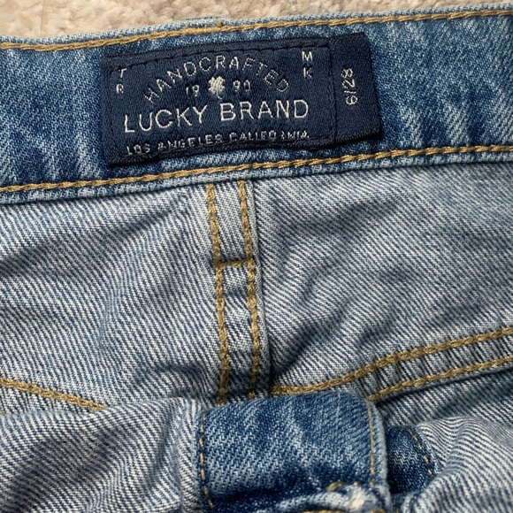 Lucky Brand Denim Button Up Mini Skirt - Picture 4 of 5